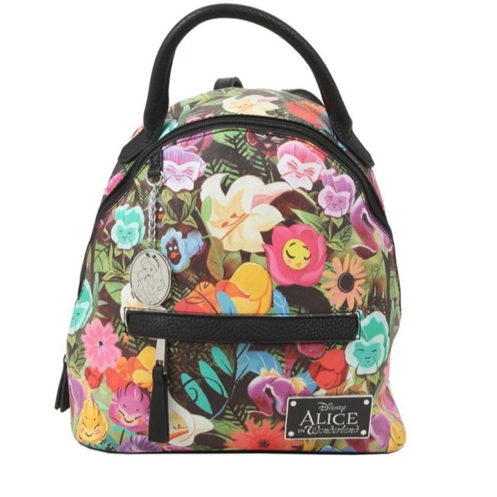 Disney Alice In Wonderland Flowers Mini Backpack